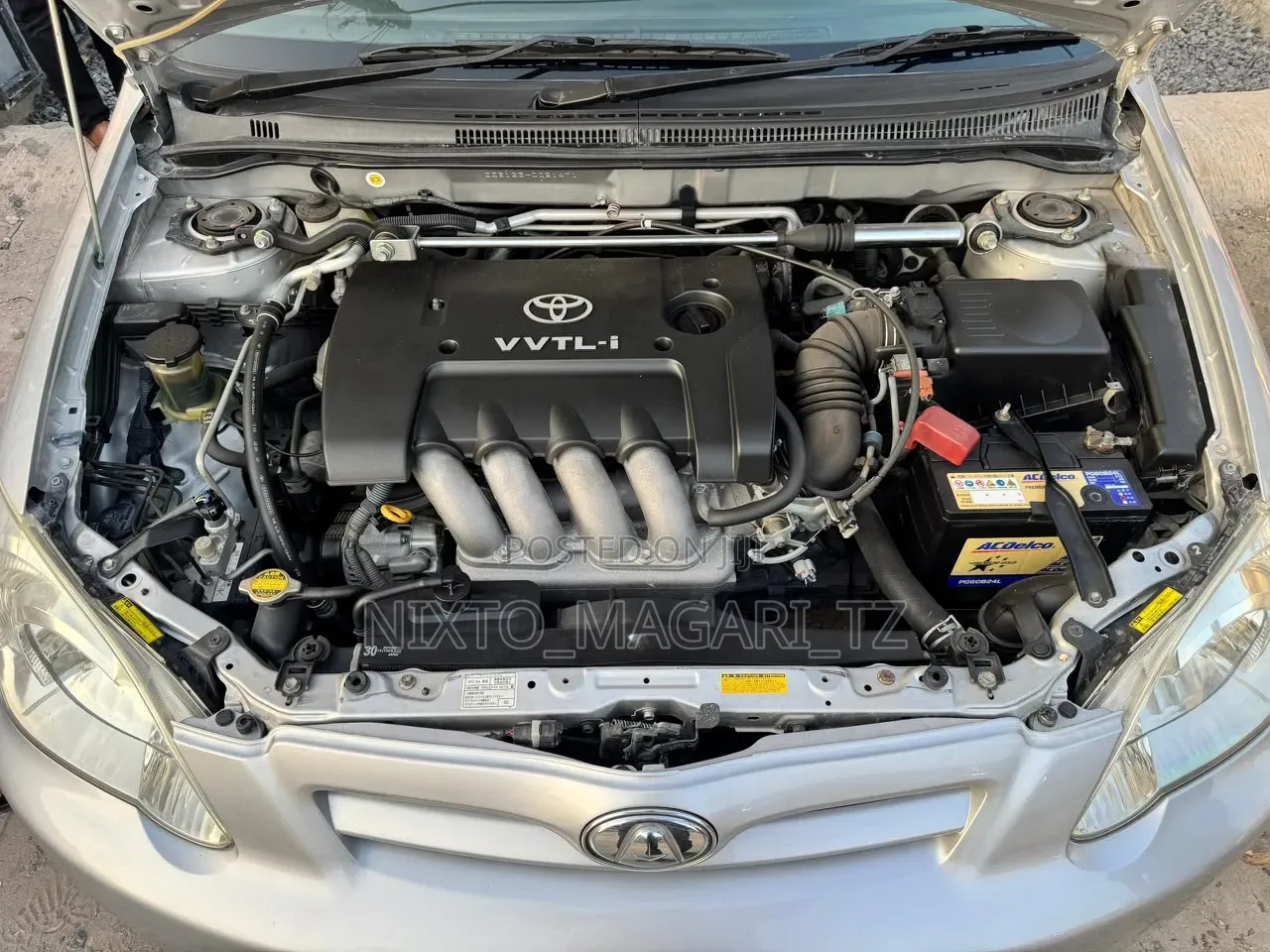 Toyota Allex 2005 Silver