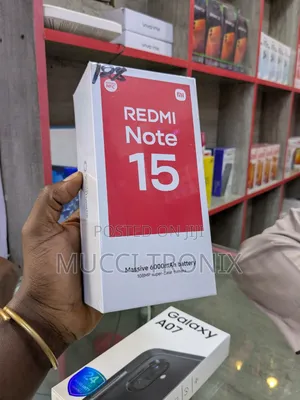 New Xiaomi Redmi Note 15 128 GB Black