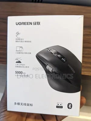 Ugreen M751 Ergonomic Wireless and Bluetooth Mouse