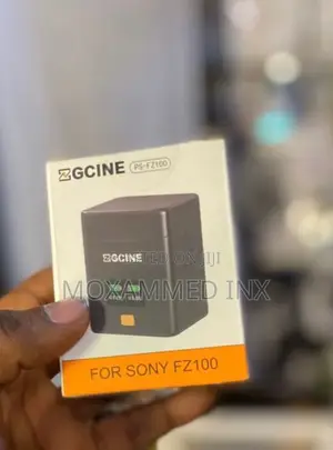 A Zgcine Dual Usb-c Charger Case Designed For Sony Np-fz100 Batteries