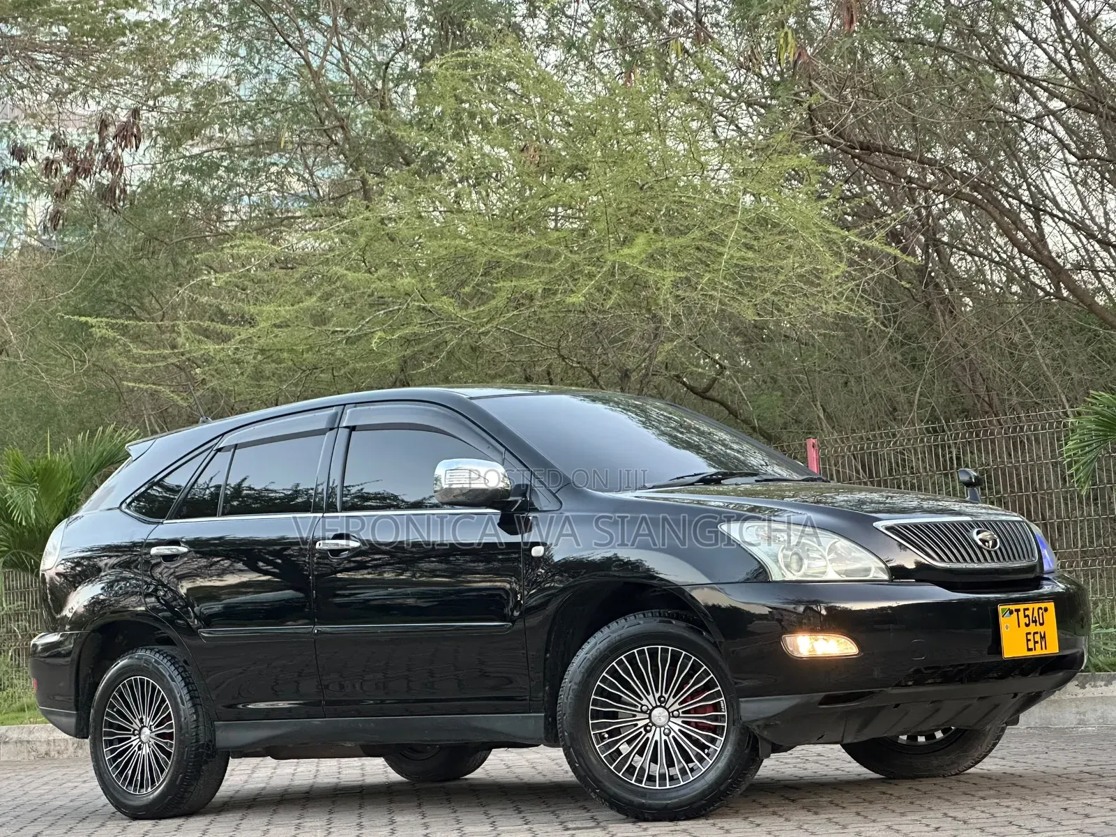 Toyota Harrier 2007 Black