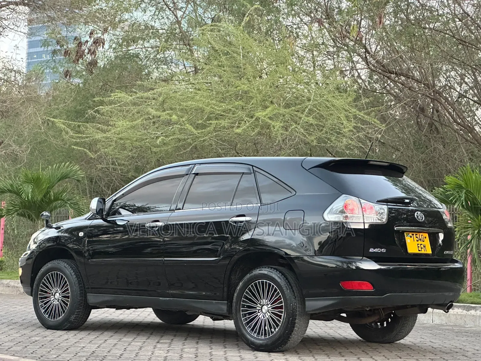 Toyota Harrier 2007 Black