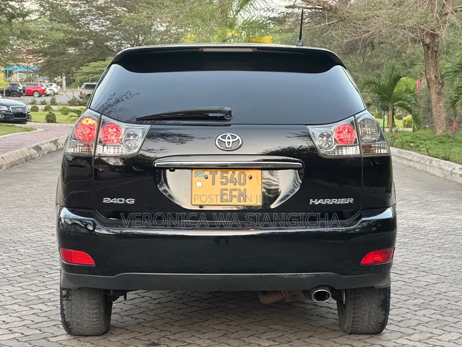Toyota Harrier 2007 Black