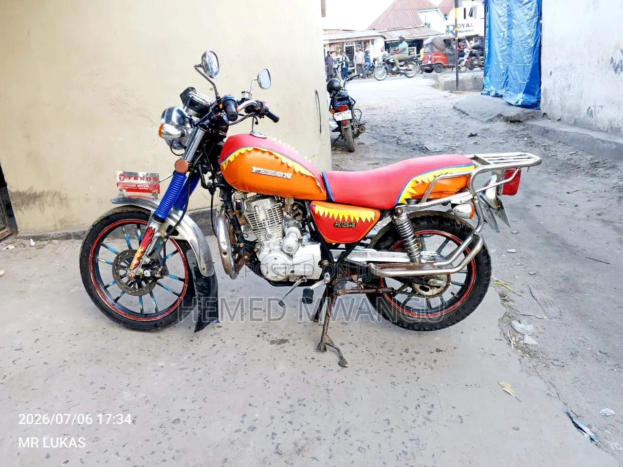 Focin 125cc 2025 Red
