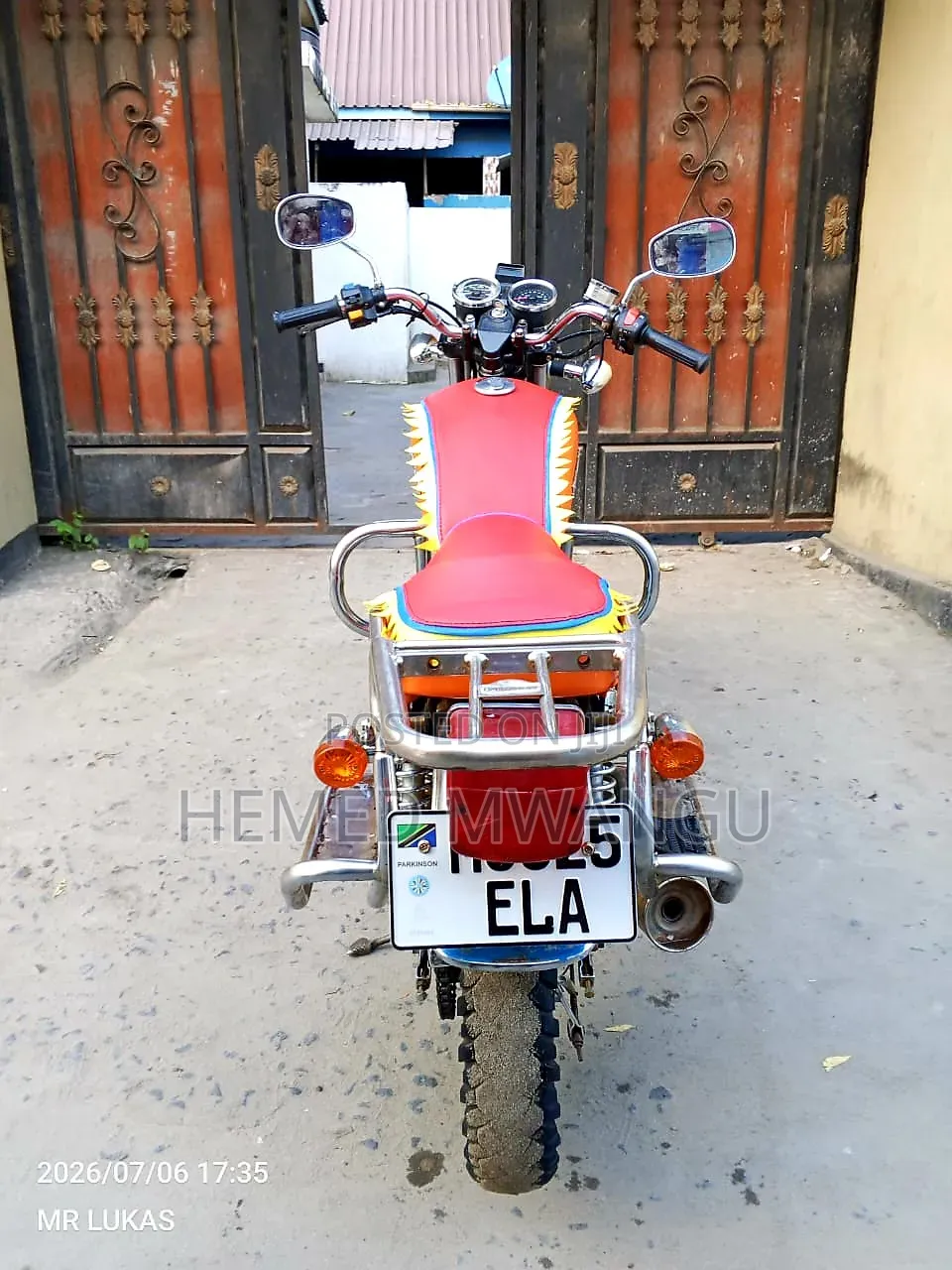Focin 125cc 2025 Red