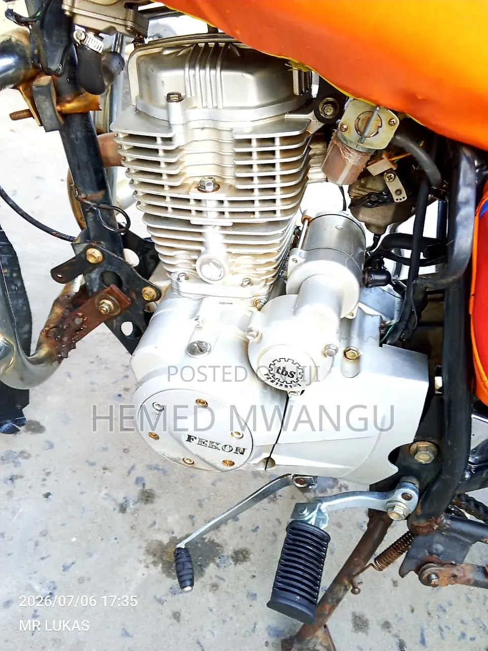 Focin 125cc 2025 Red