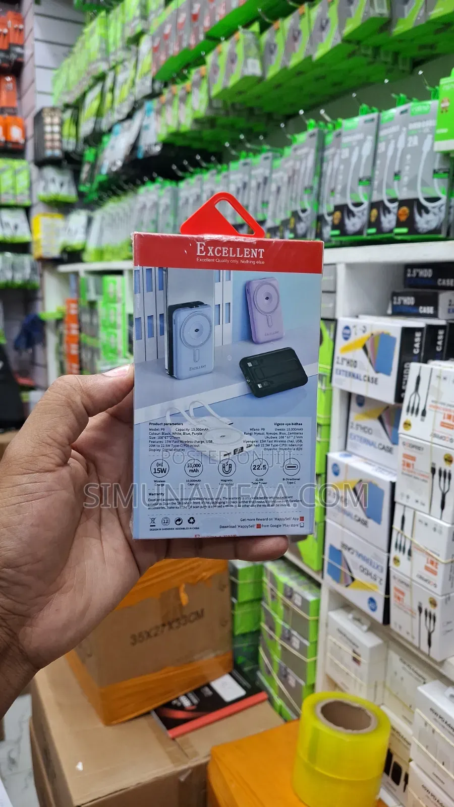 P9 Excellent Magnetic Powerbank 22.5w