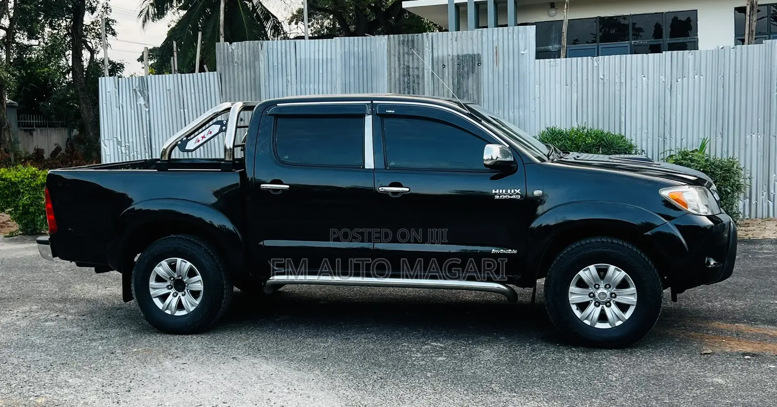 Toyota Hilux 2.5 D-4D 2008 Black