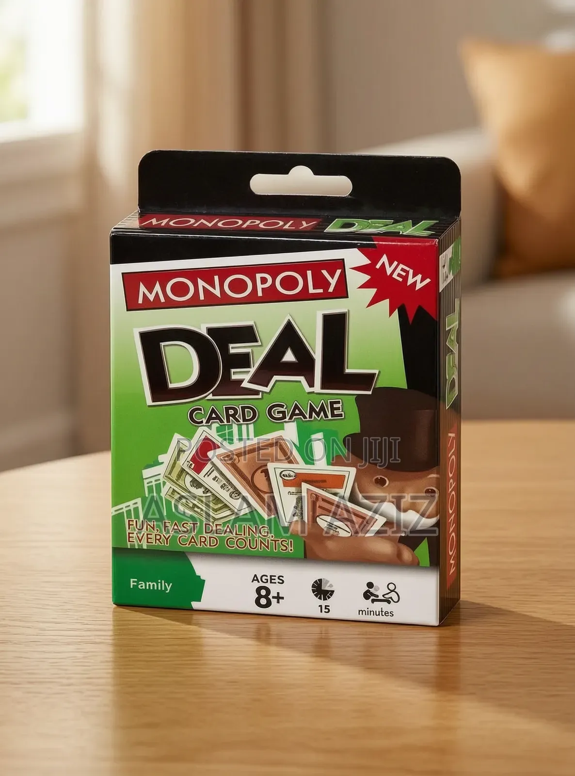 Monopoly Deal Card Game.