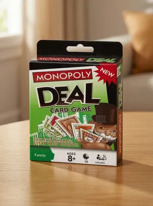 Monopoly Deal Card Game.