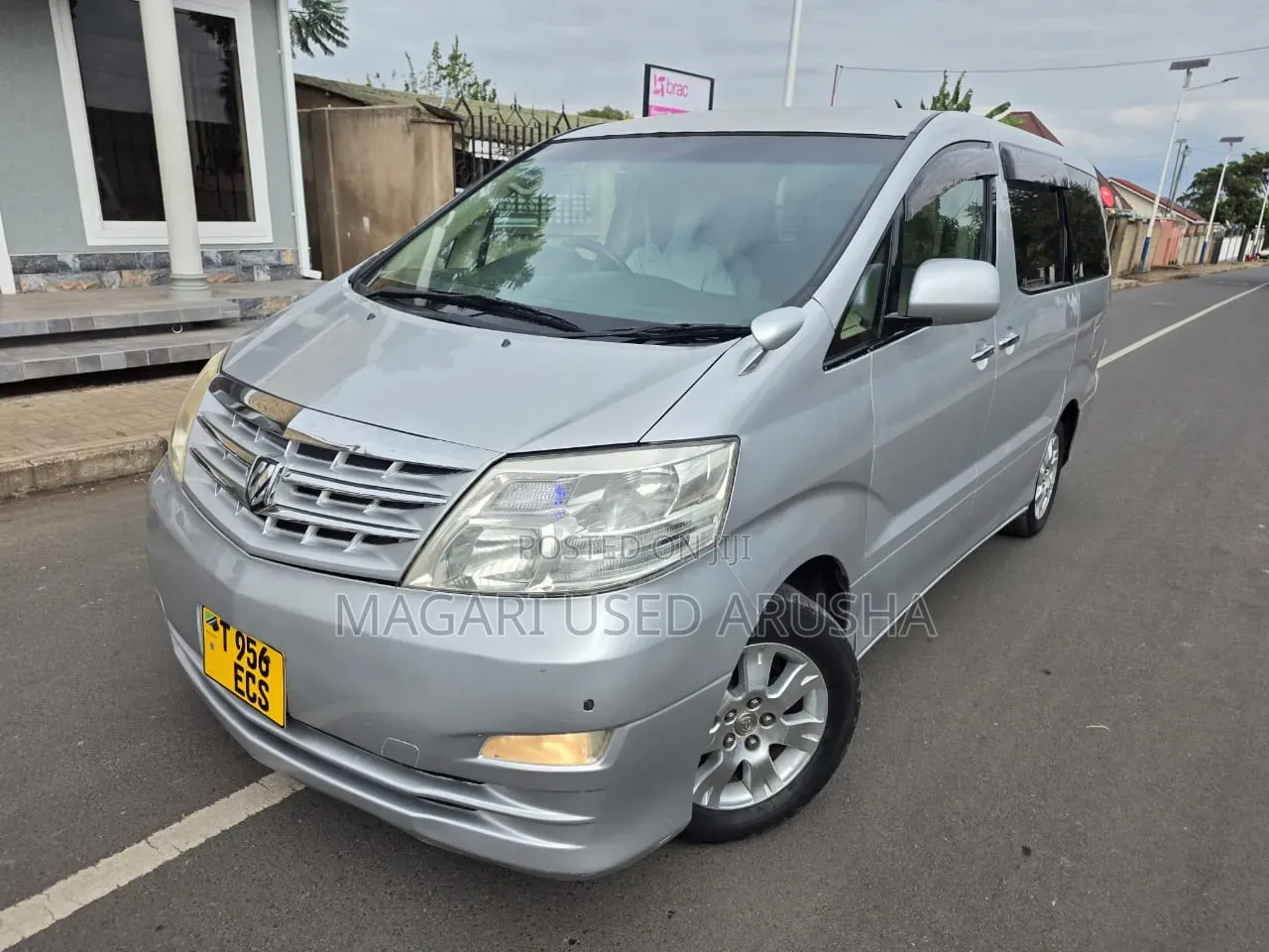 Toyota Alphard 2007 Silver
