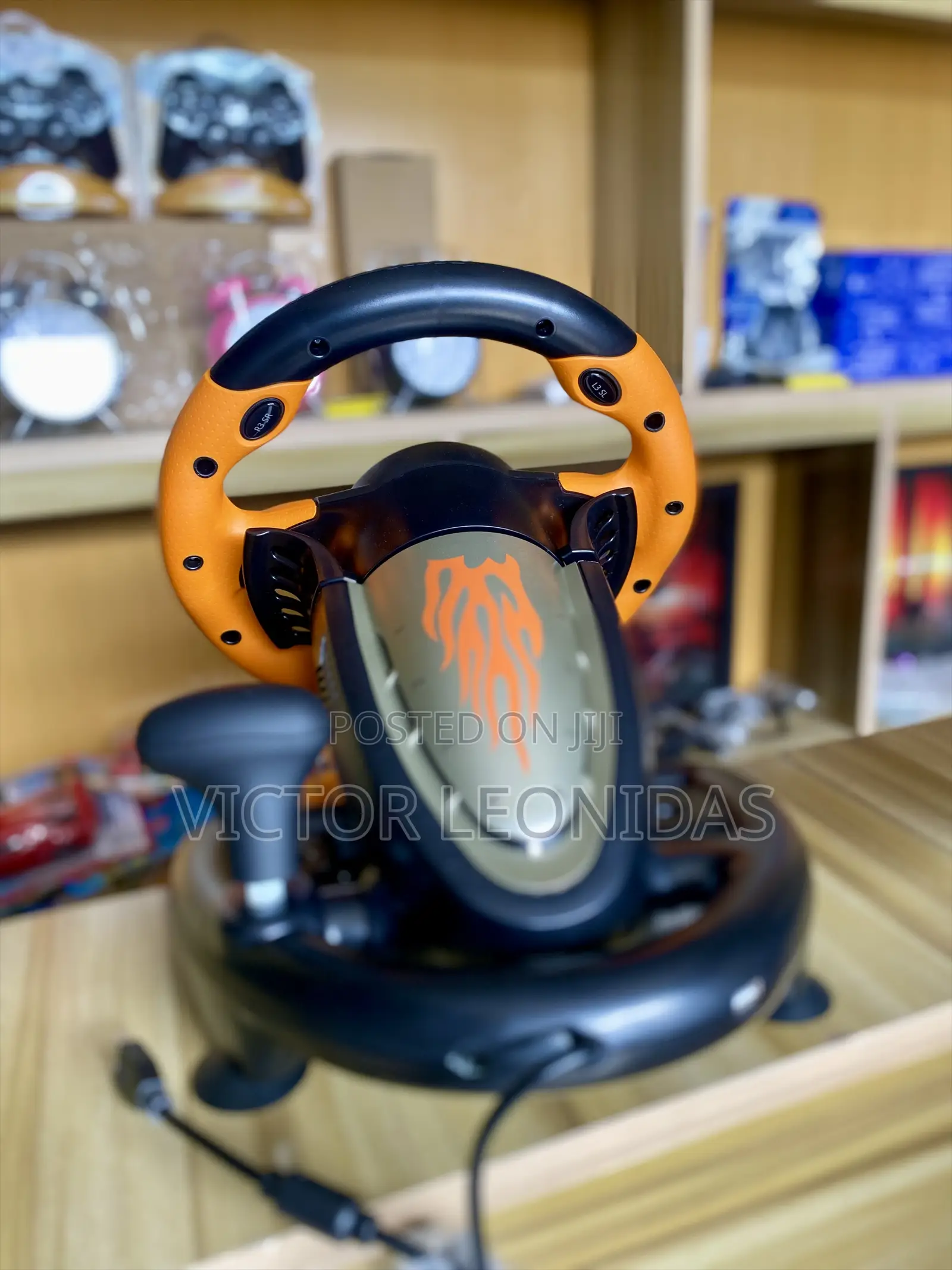 Seti Ya Ps4 Slim Na Racing Wheel Mpya