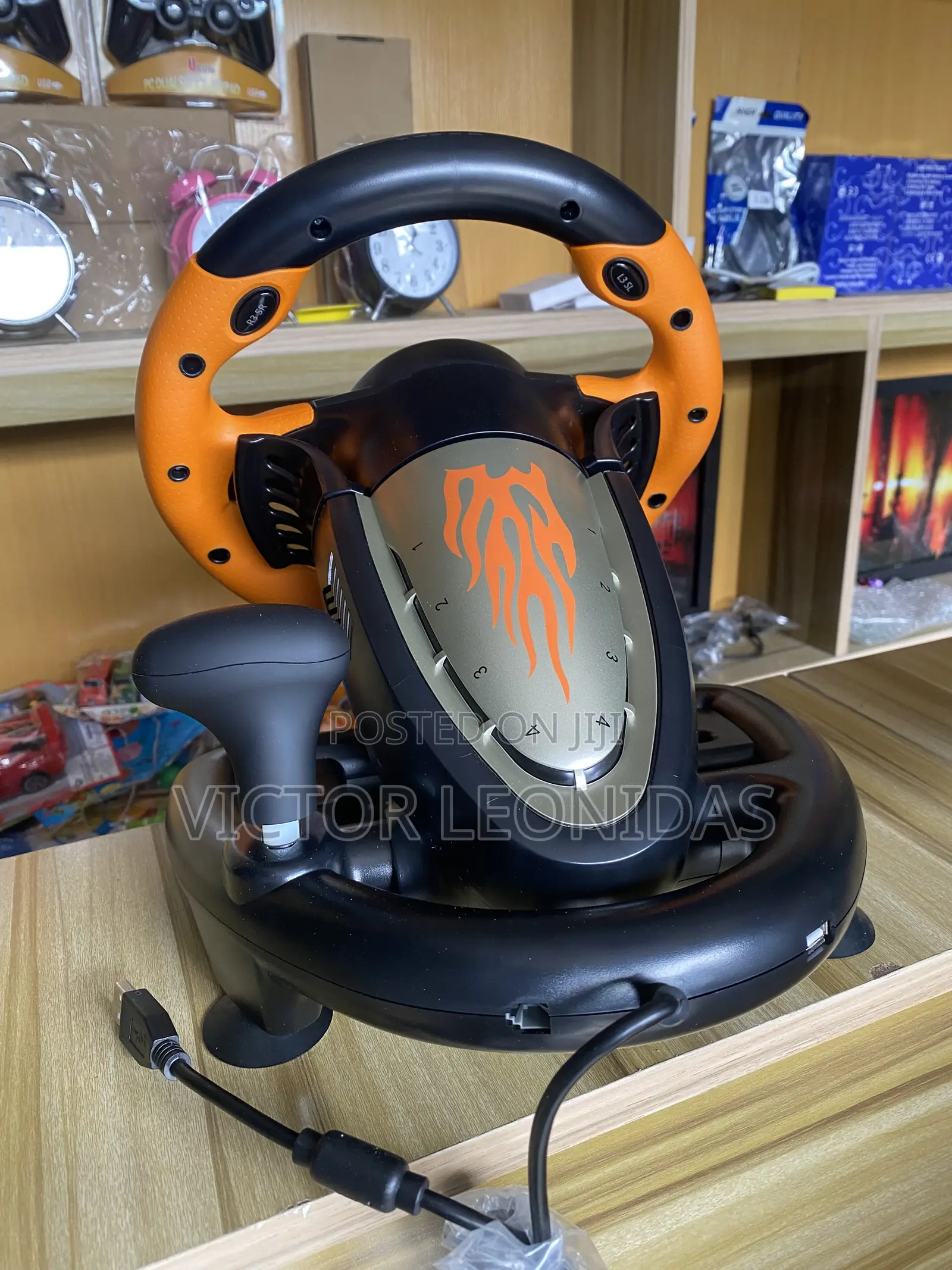 Seti Ya Ps4 Slim Na Racing Wheel Mpya