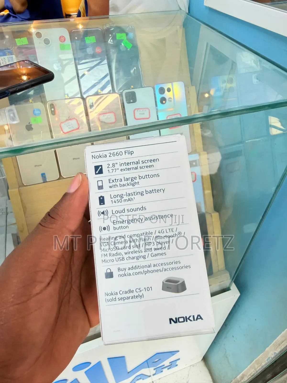 New Nokia 2660 Flip Black