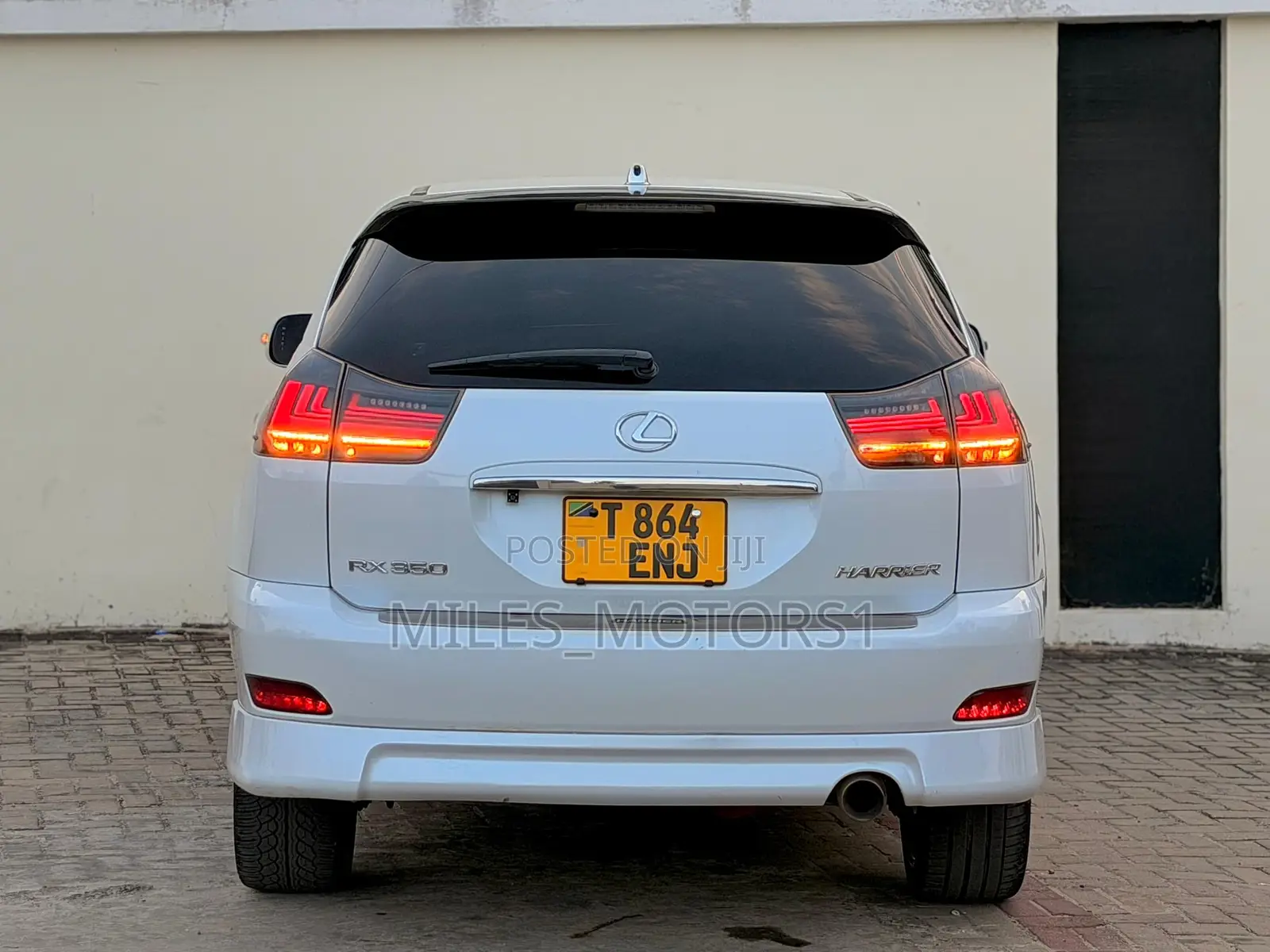 Toyota Harrier 2008 White
