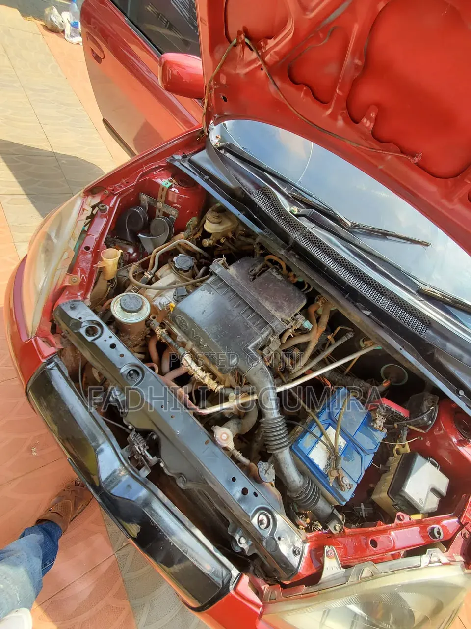 Toyota Vitz 2004 Red