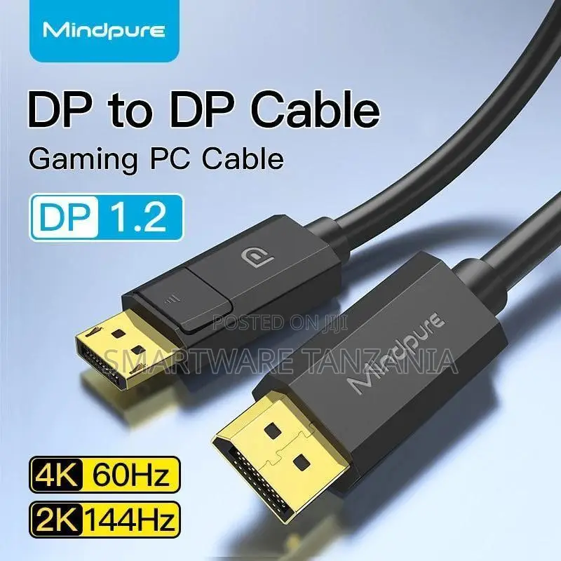 High-quality Dp To Dp Cable For Gaming Pcs - 60hz Support