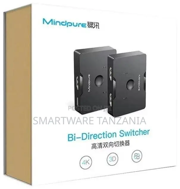 Mindpure Bi-direction Switcher: Seamless And 3d Video Switching