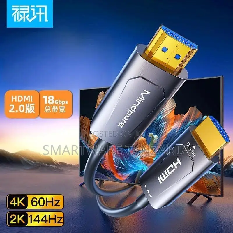 High-speed Hdmi 2.0 Cable For 60hz And 144hz Streaming