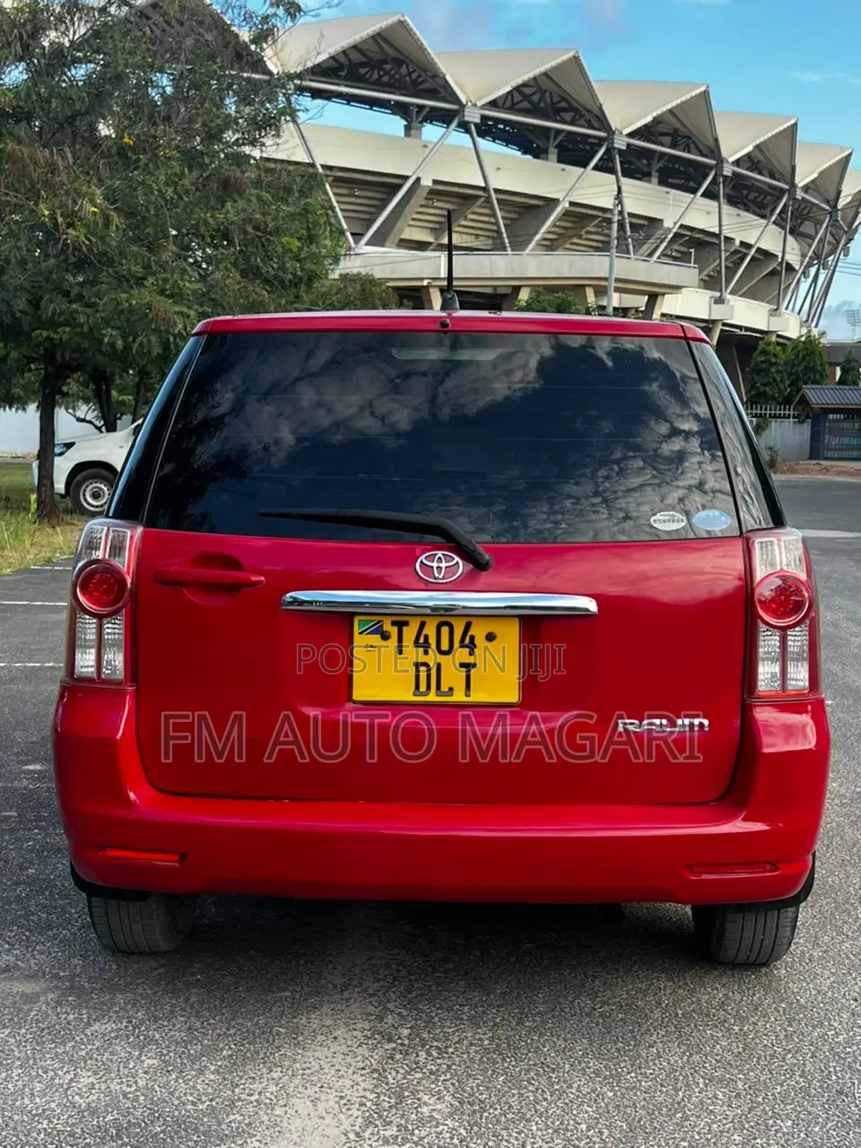 Toyota Raum 2007 Red