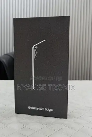 New Samsung Galaxy S25 Edge 256 GB Black