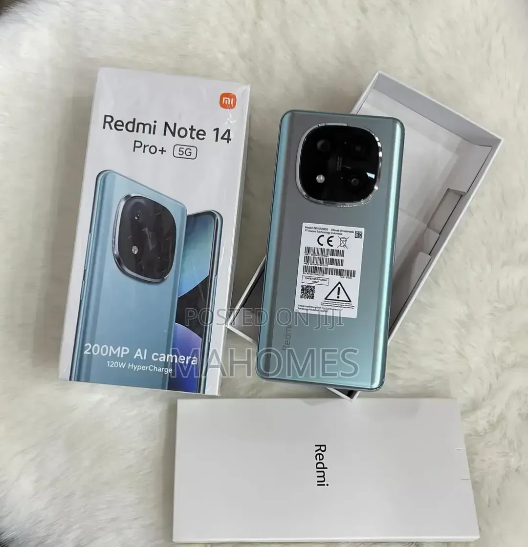New Xiaomi Redmi Note 14 Pro+ 5G 512 GB Red