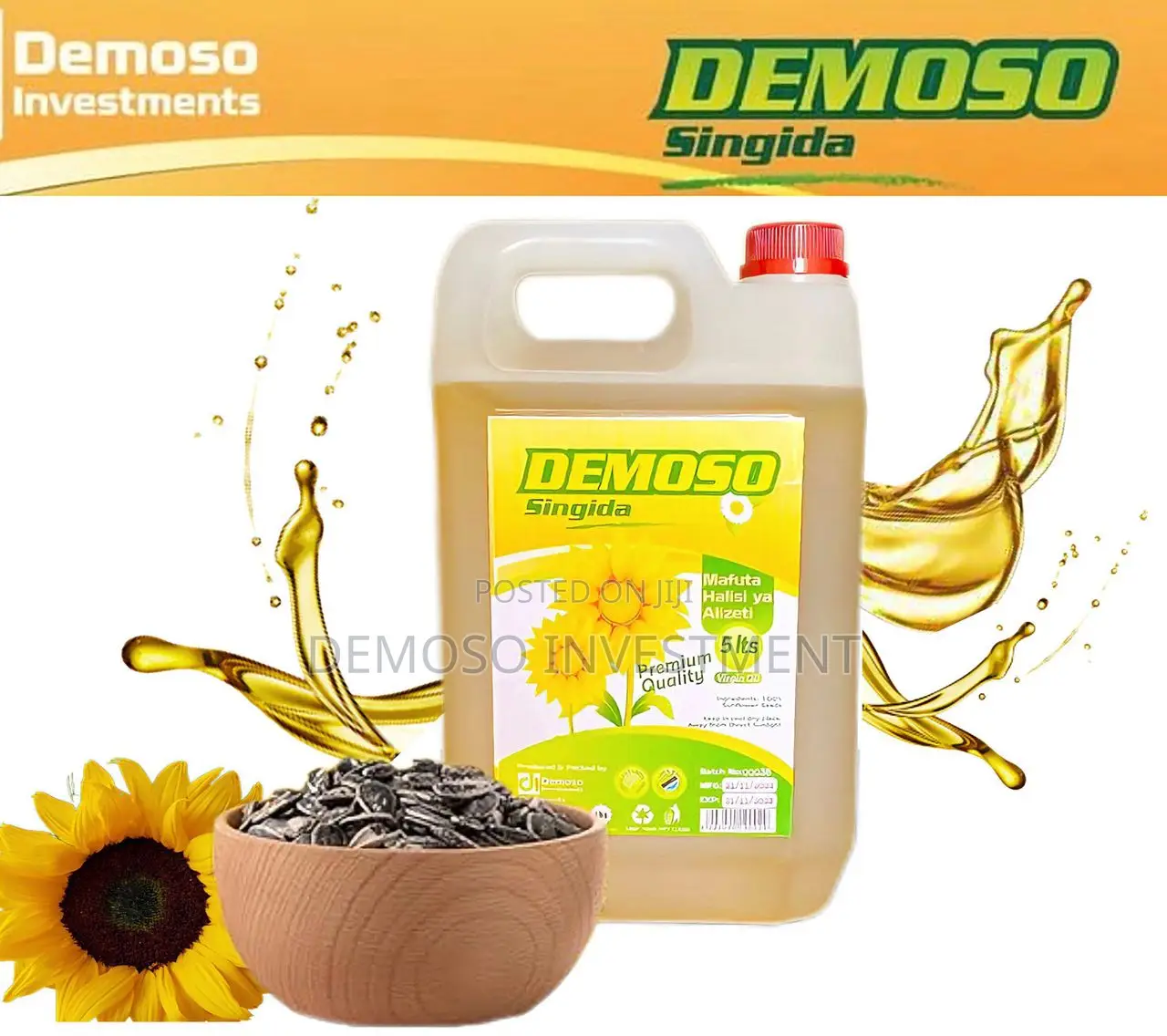 Demoso Singida - Mafuta Ya Alizeti