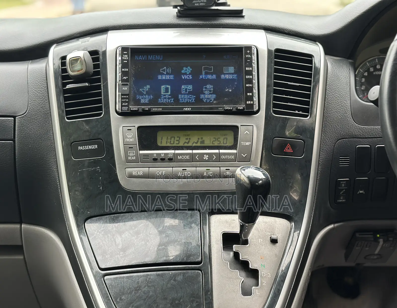 Toyota Alphard 2002 Black