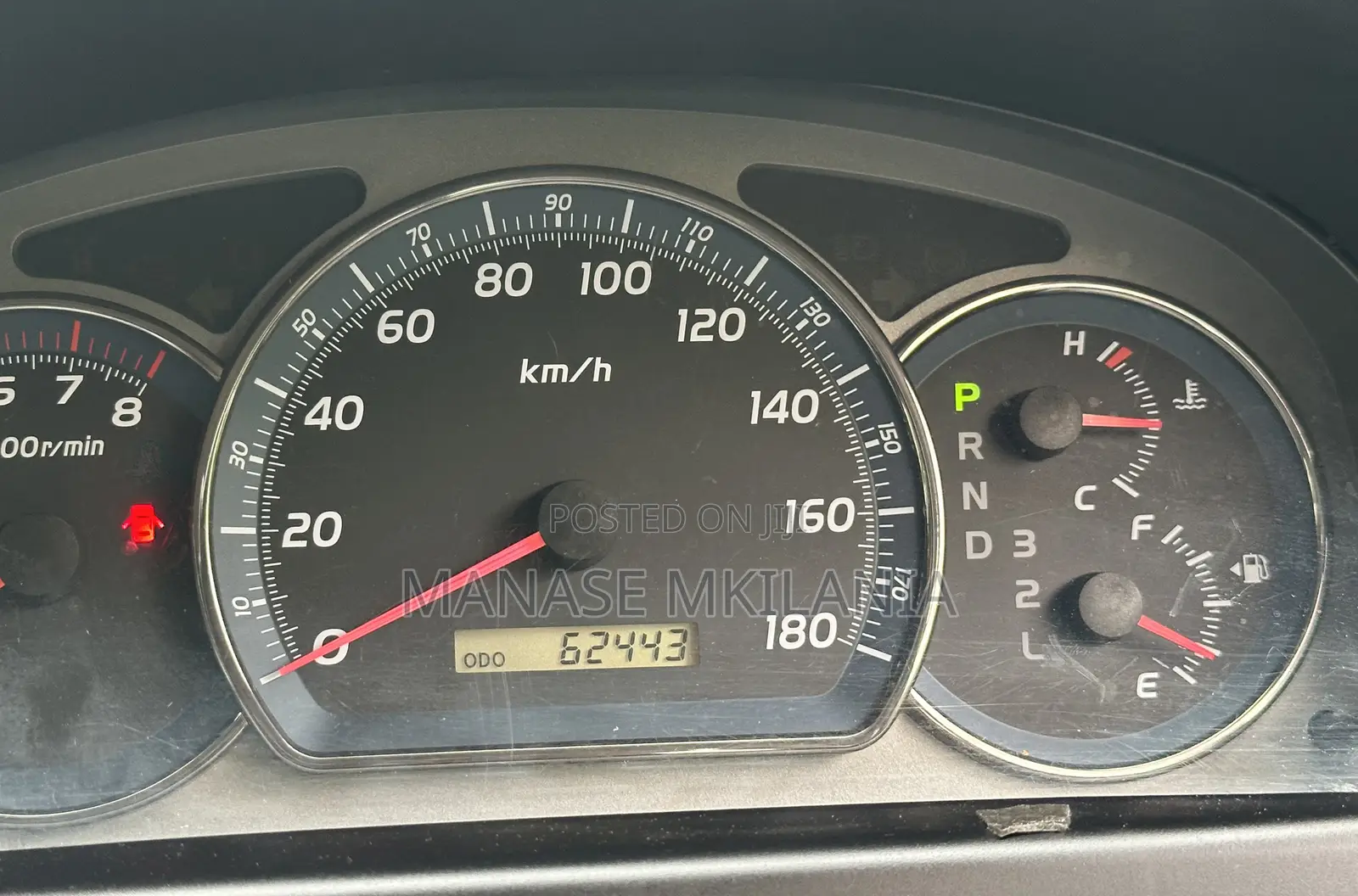 Toyota Alphard 2002 Black