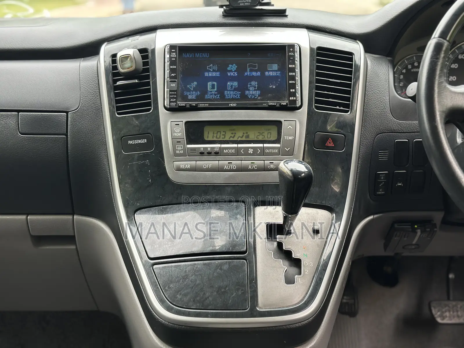 Toyota Alphard 2002 Black