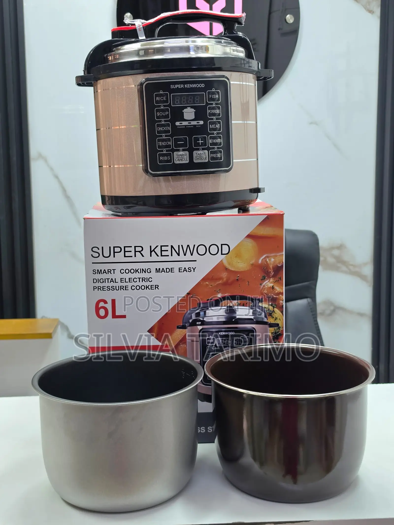 Pressure Cooker Kenwood Sufuria 2