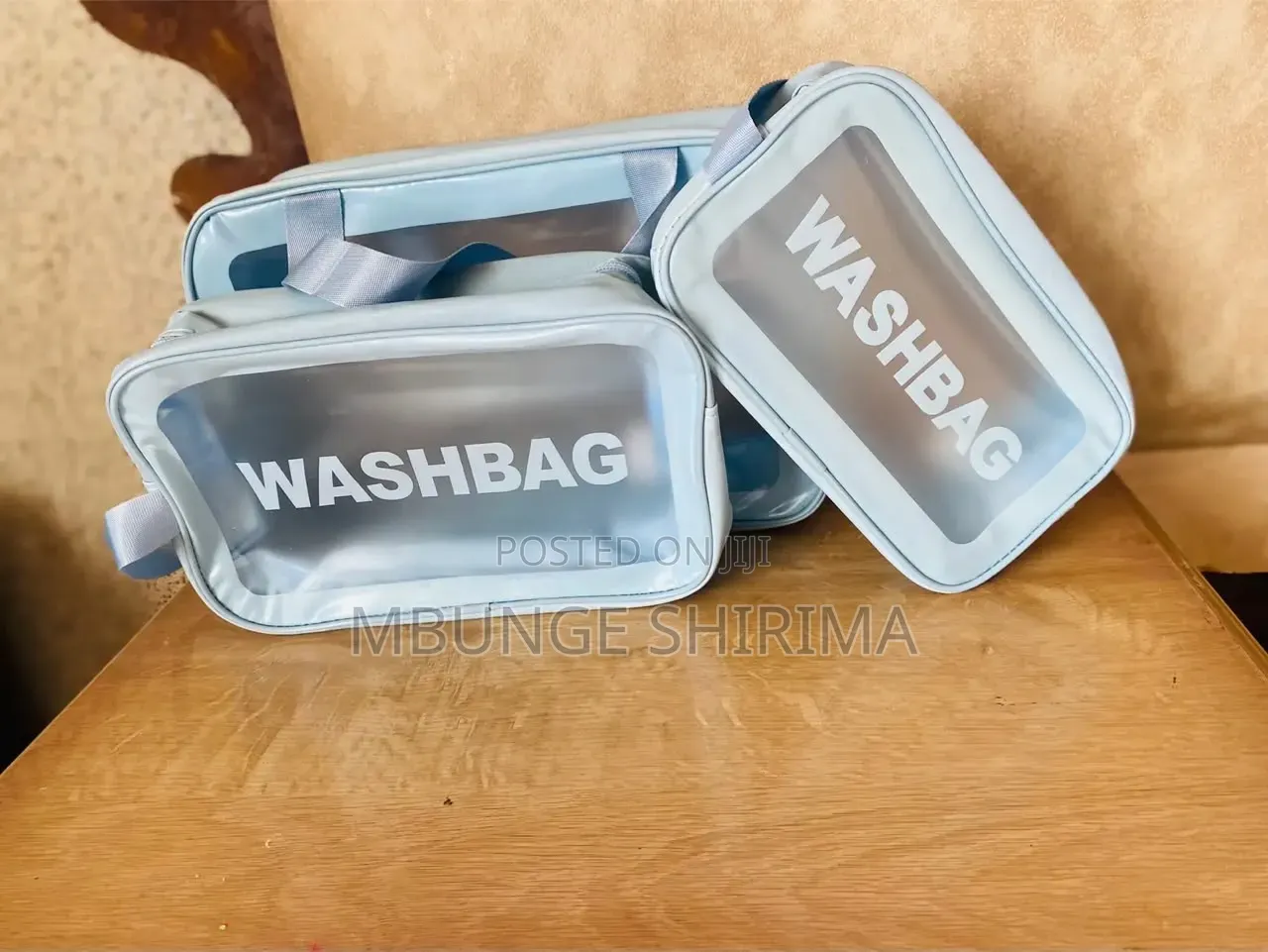 *#3-pieces Washbags*
