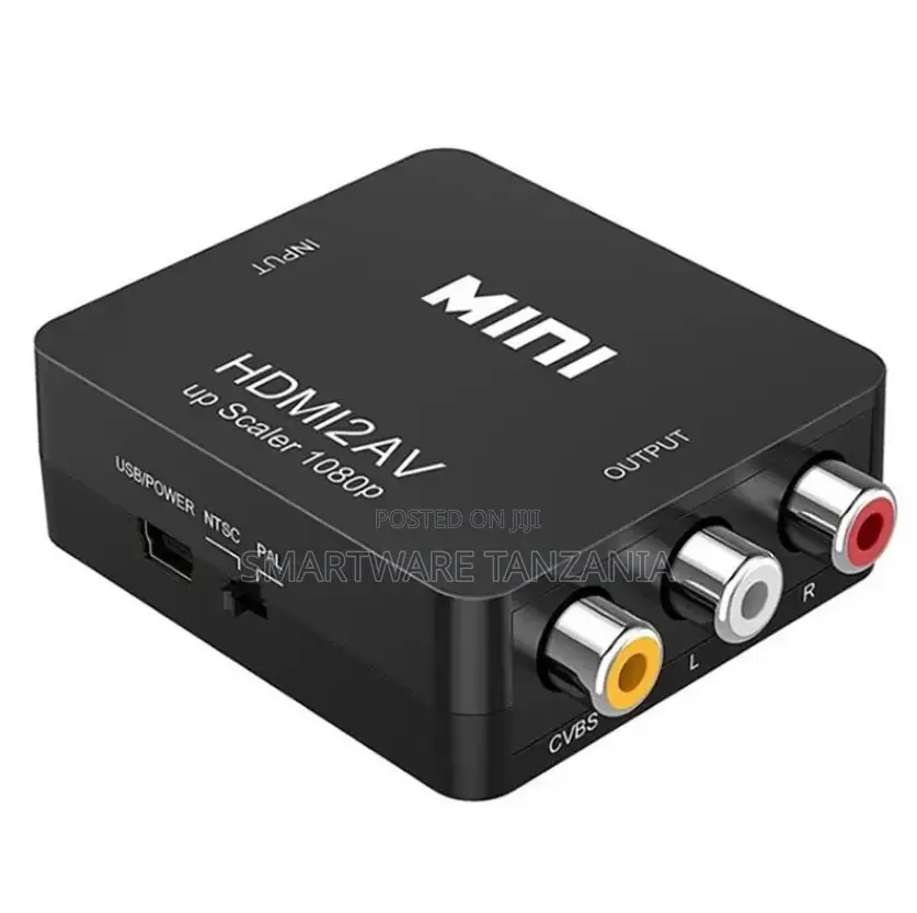 Mini Hdmi to Av Converter Up Scaler 1080p - Perfect for Home Use