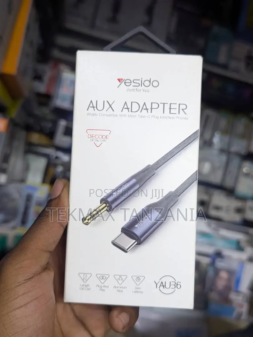 Usb-c To 3.5mm Aux Adapter For Smartphone Computer