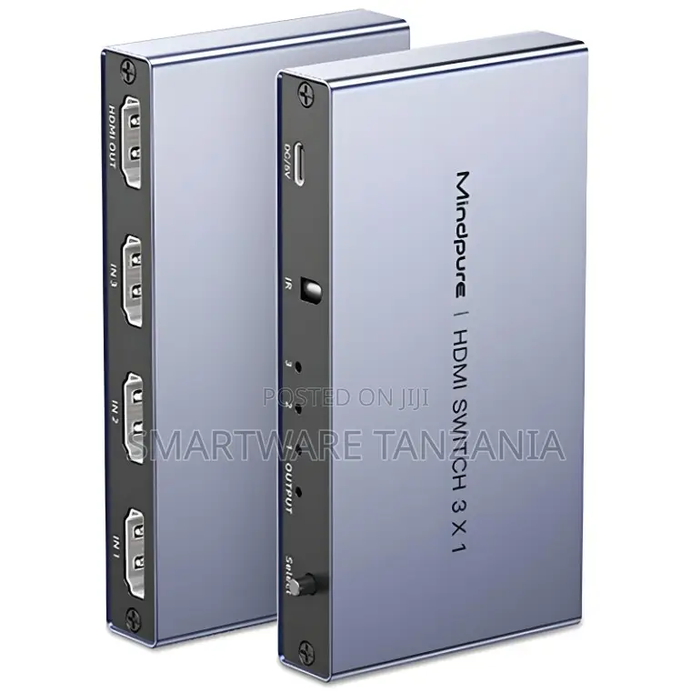 Mindpure Hdmi Switch 3x1 Effortless Switching For Your Devices