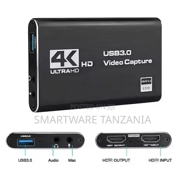 Usb3.0 Video Capture Device, High-Quality Streaming and Recording
