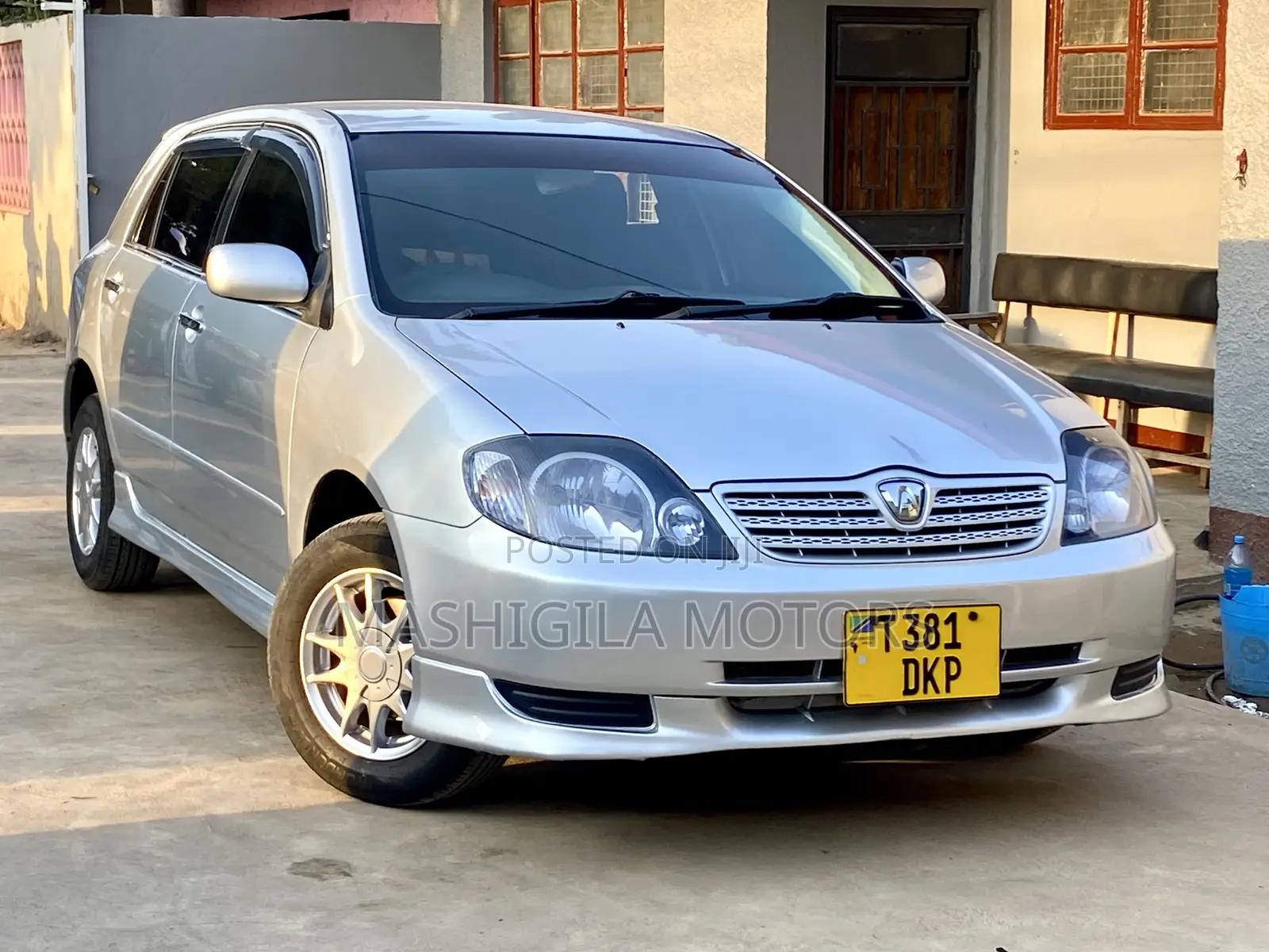 Toyota Allex 2001 Silver