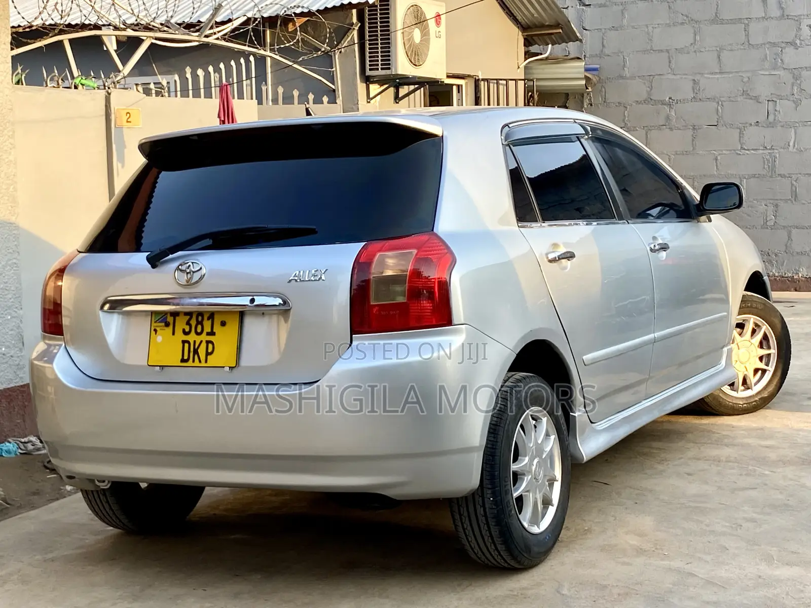 Toyota Allex 2001 Silver