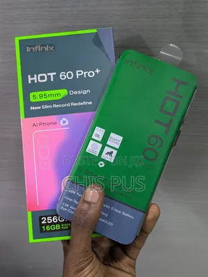 New Infinix Hot 60 Pro+ 256 GB Gray