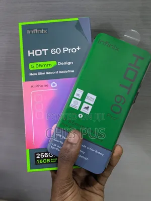 New Infinix Hot 60 Pro+ 256 GB Gray