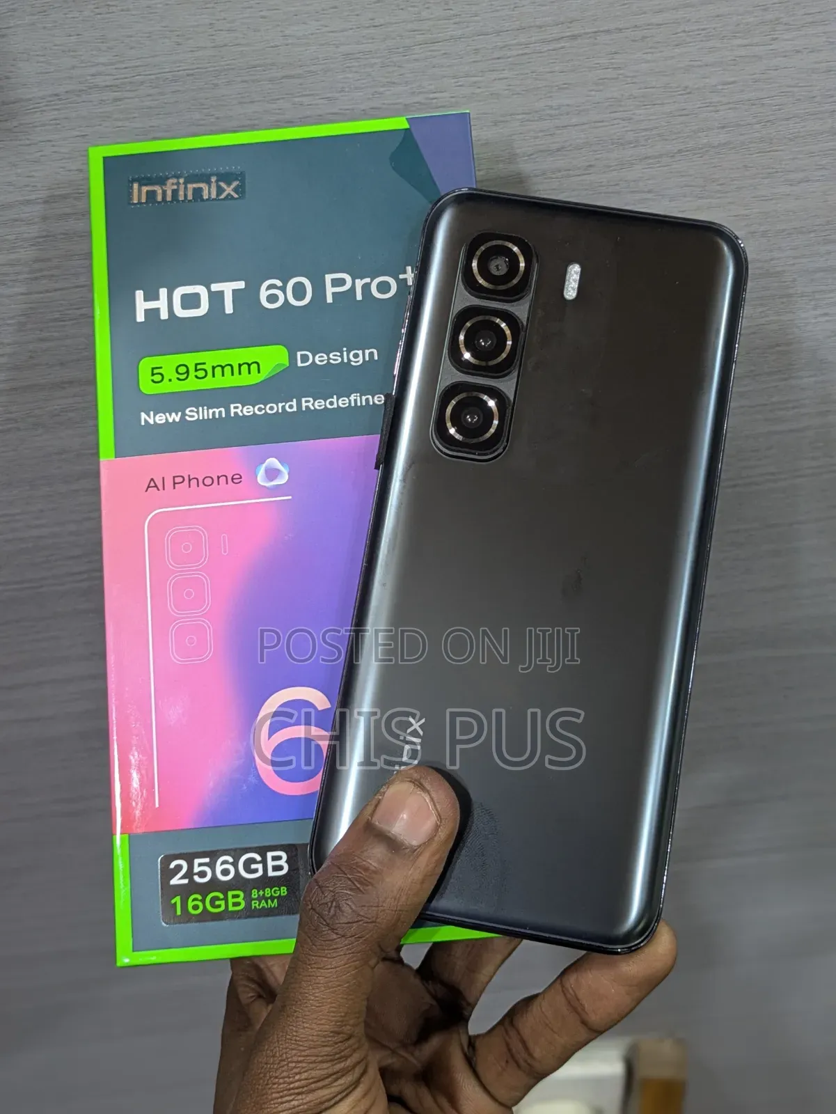 New Infinix Hot 60 Pro+ 256 GB Gray