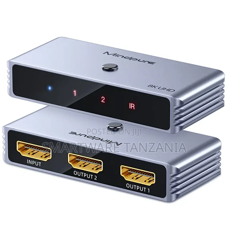 Mindpure Uhd Hdmi Switcher With Remote Control for Connectivity