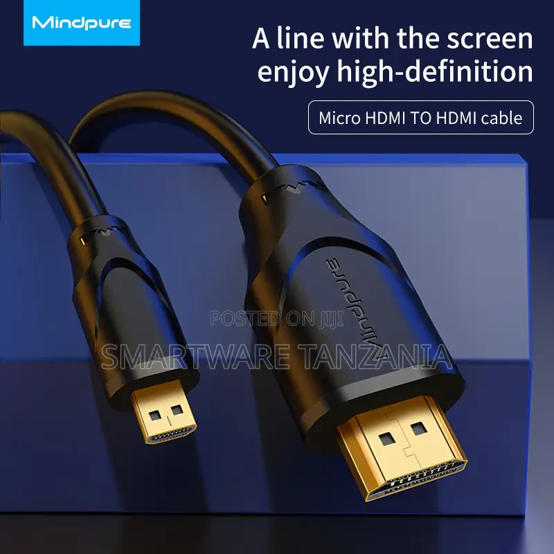 Mindpure Micro Hdmi to Hdmi Cable for High-Definition Streaming