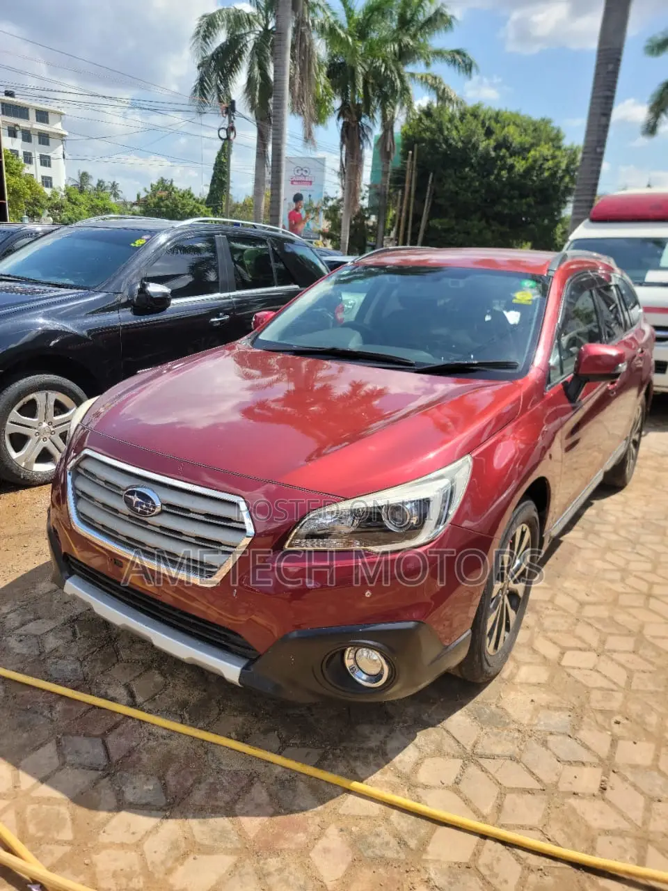 Subaru Outback 2015 Red