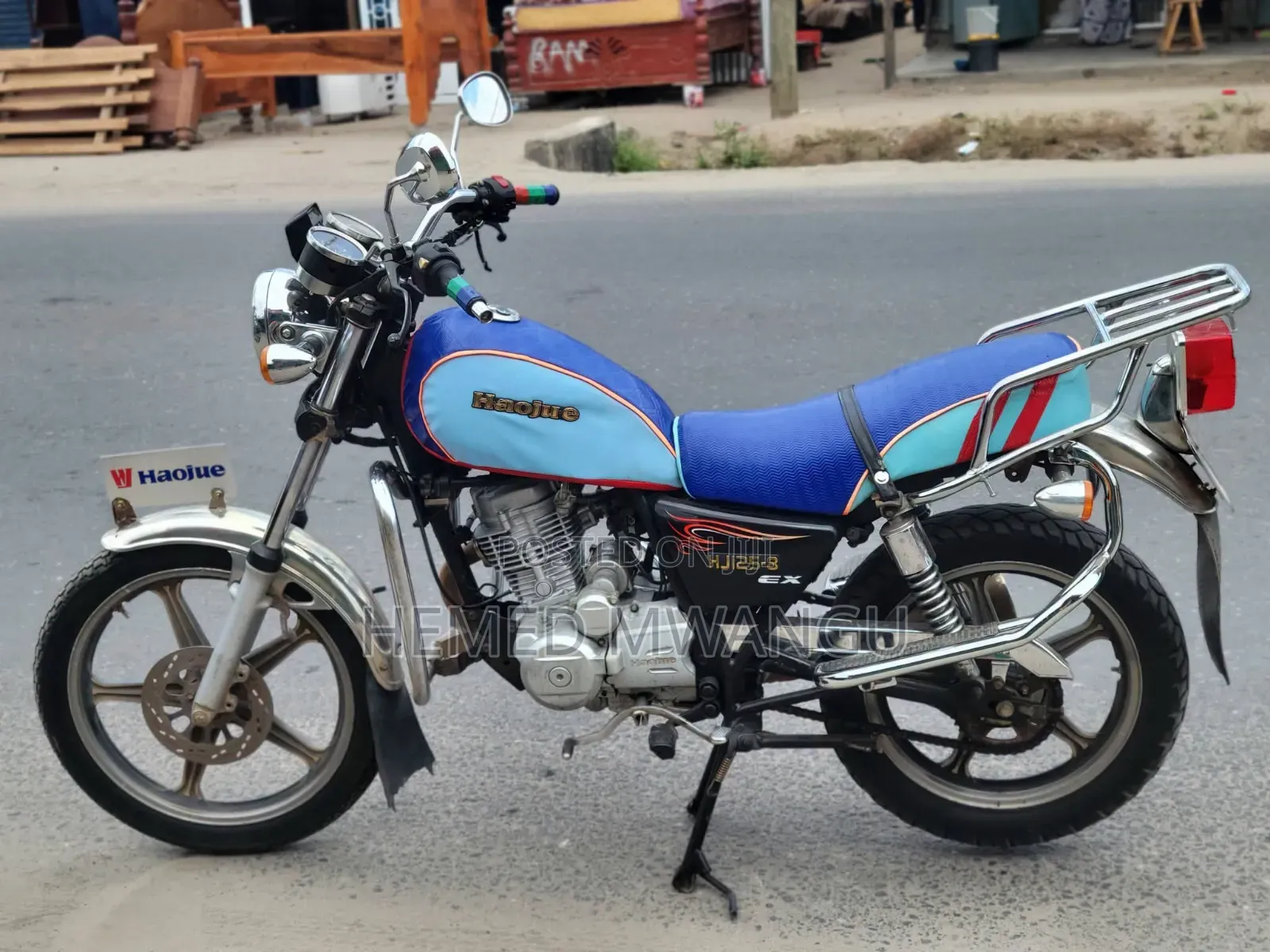 Haojue HJ125-18 2025 Blue