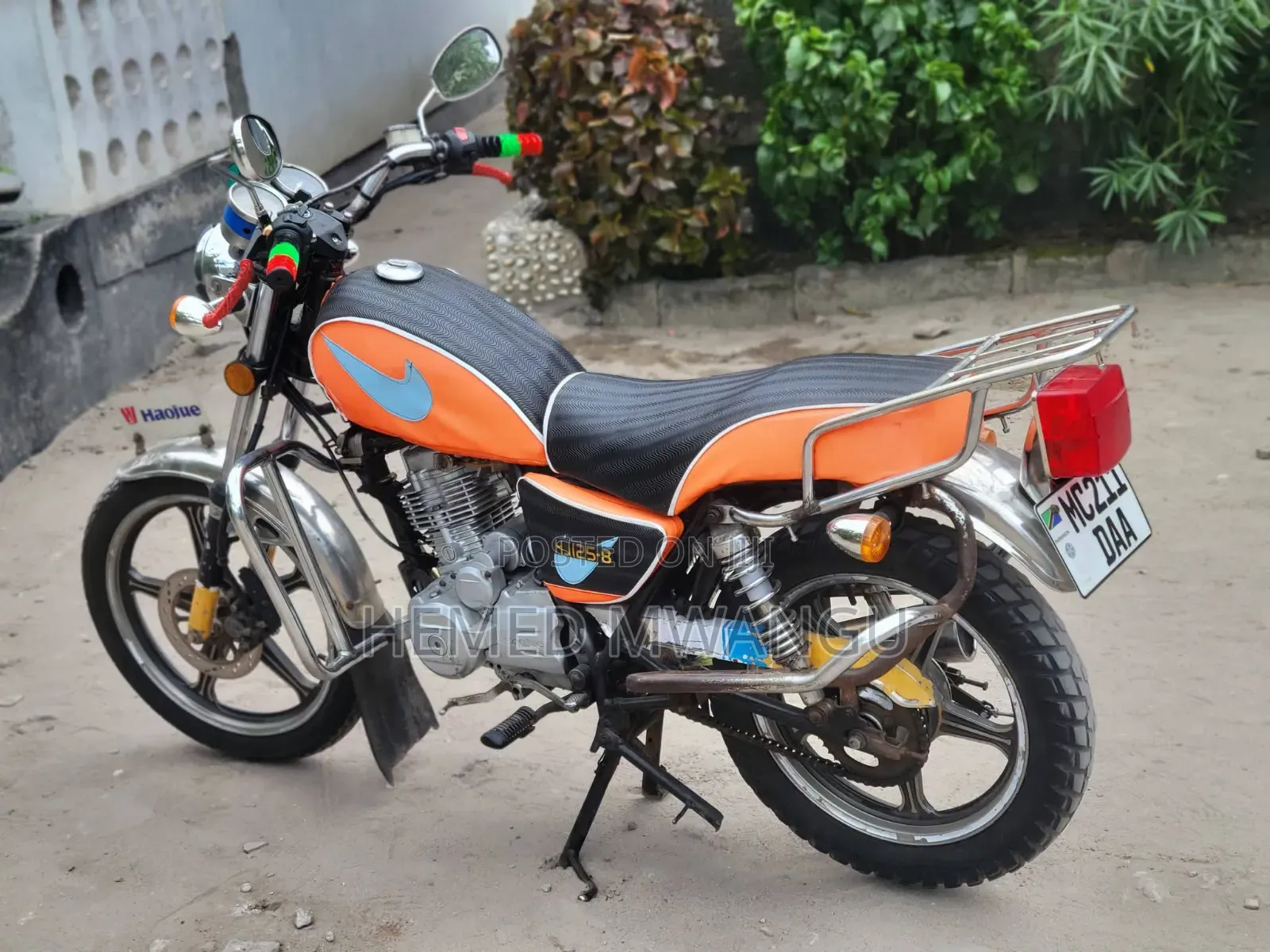 Haojue HJ125-18 2025 Red