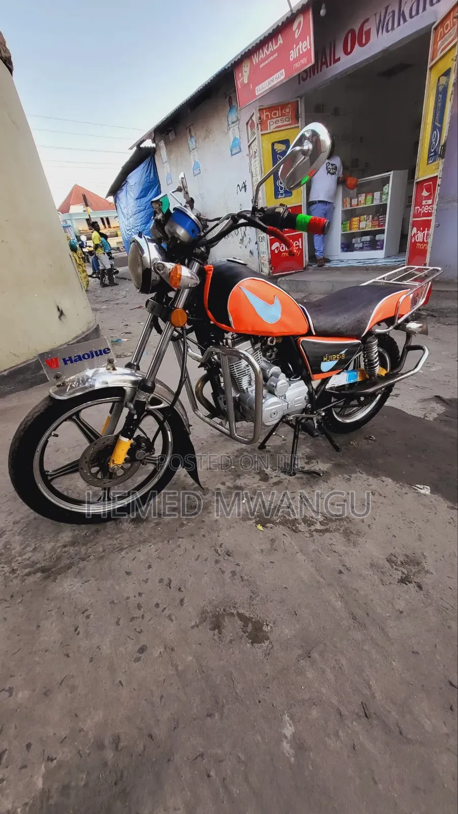 Haojue HJ125-18 2025 Red