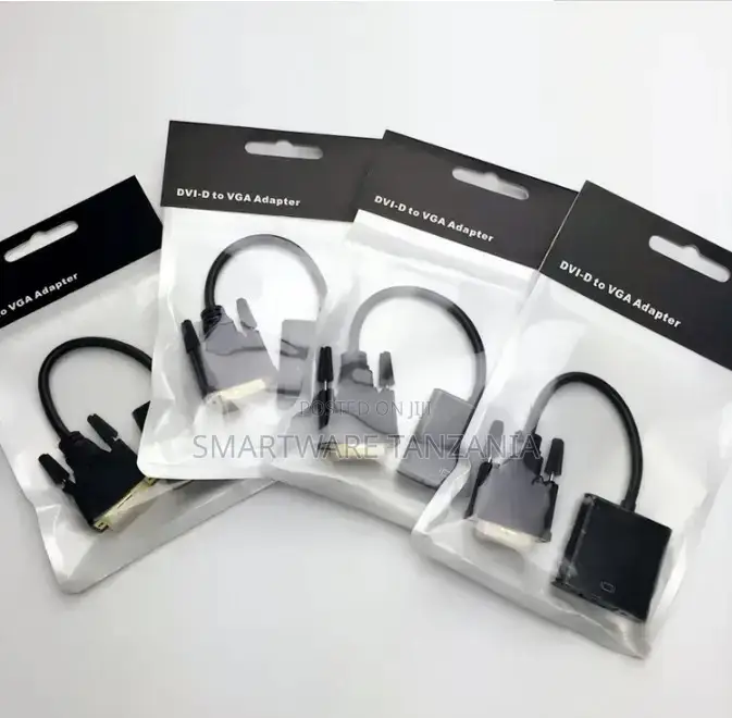 1080p Dvi-D Dvi to Vga Adapter Video Cable Converter 24+1 25pin