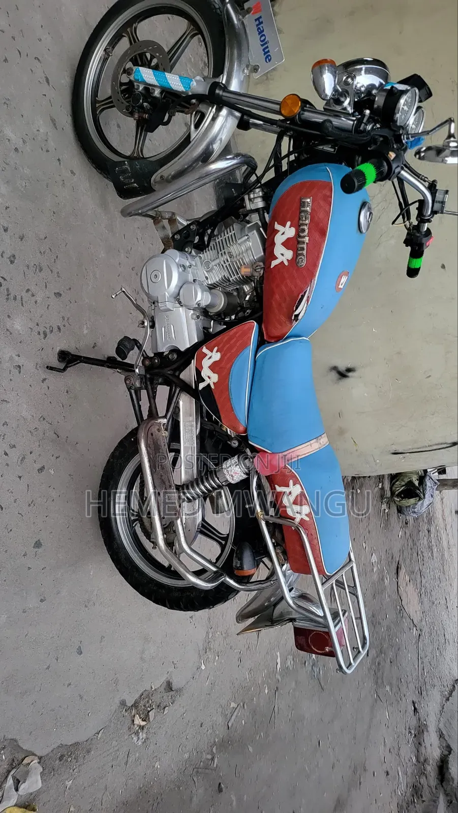 Haojue HJ125-18 2025 Blue