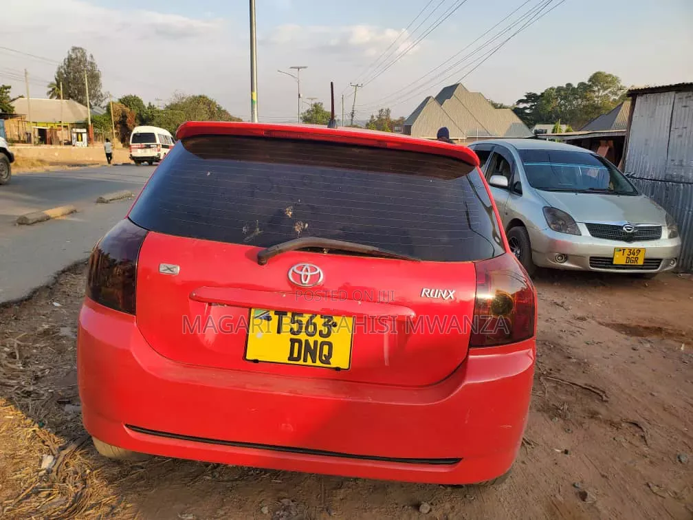 Toyota Allex 2004 Red